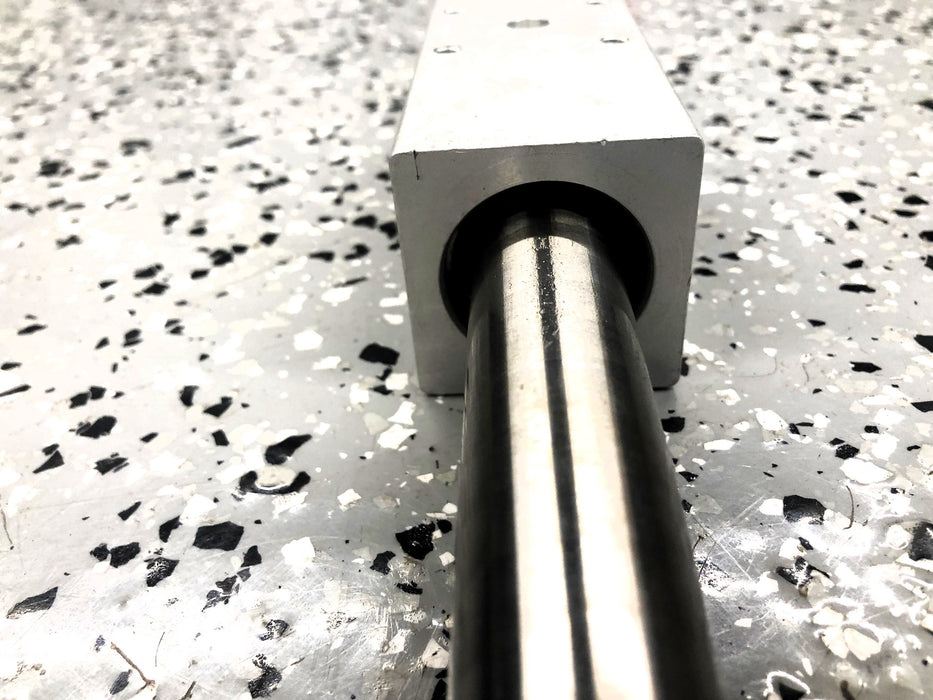 Festo Linear Drive Air Cylinder W/ Elbow Attachments DGO-25-660-PPV-AB USED