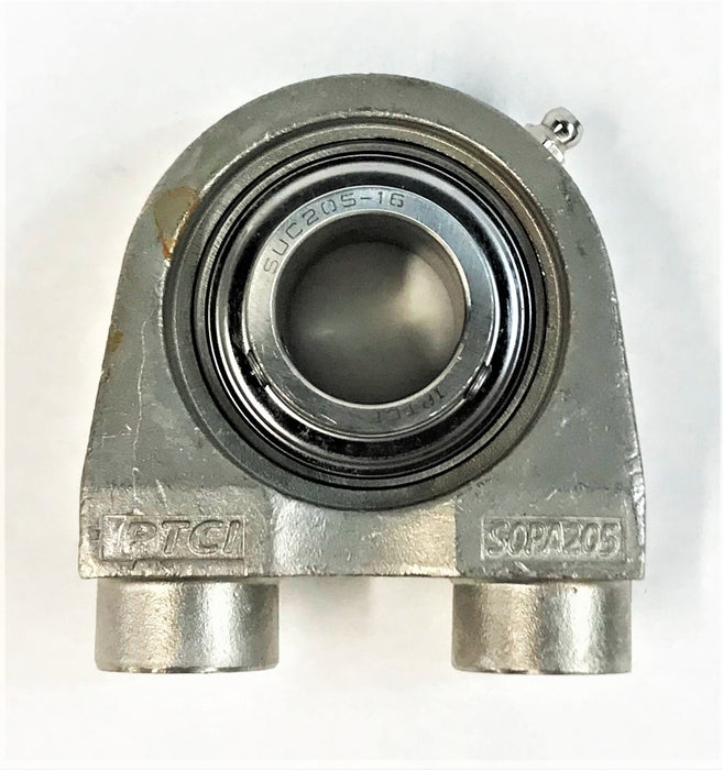 IPTCI TAPPED BASE PILLOW BLOCK STAND OFF STAINLESS STEEL SUCSOPA205-16 NOS