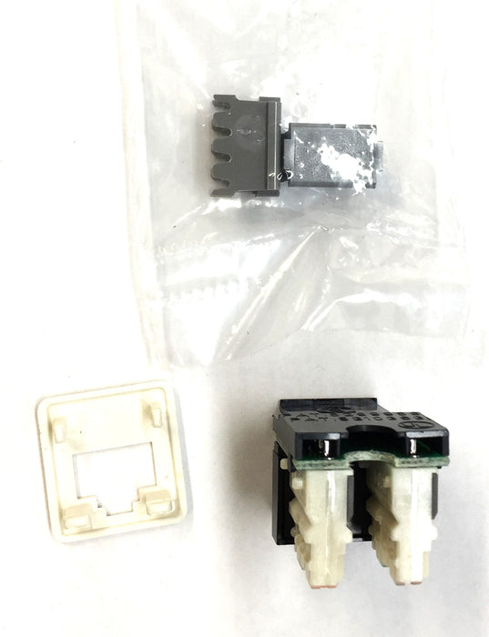 Superior Modular Products Universal Modular Jack UMJV8B01 [Lot of 3] NOS
