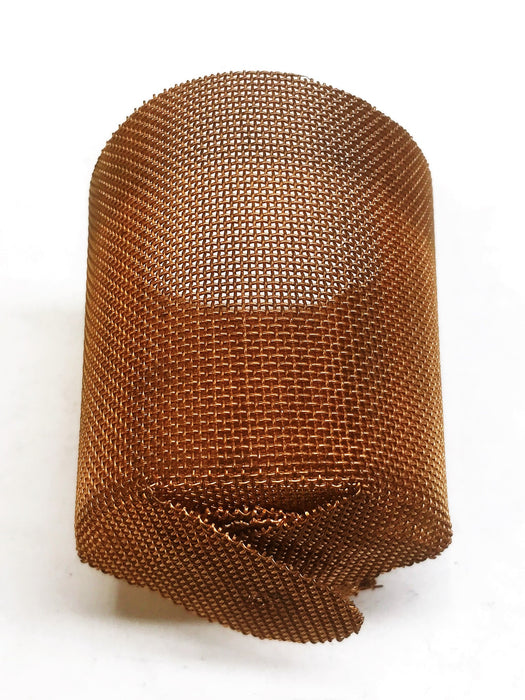 Unbranded 3" x 3" Brass Strainer Basket [Lot of 12] NOS