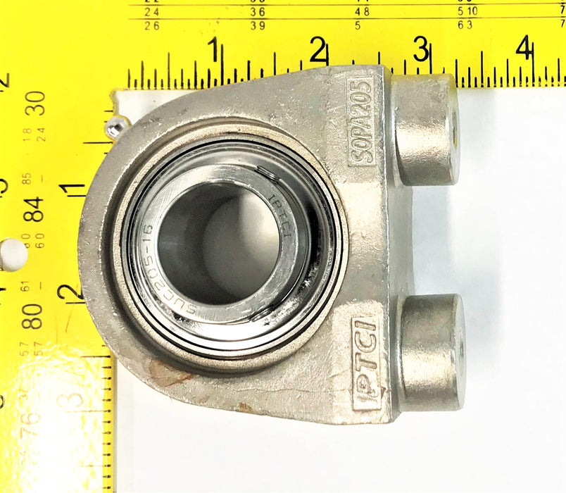IPTCI TAPPED BASE PILLOW BLOCK STAND OFF STAINLESS STEEL SUCSOPA205-16 NOS