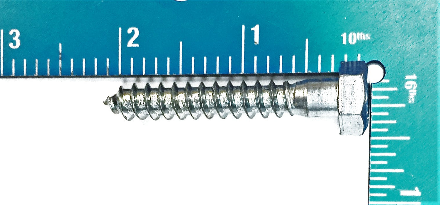 American Fasteners 5/16 X 2" Plated Lag Bolt 5305-358 [Lot of 50] NOS