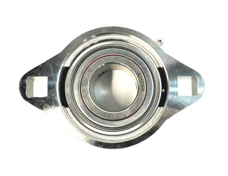 IPTCI BEARING 2 BOLT FLANGE UNIT STAINLESS STEEL SSBSLF206-19G NOS