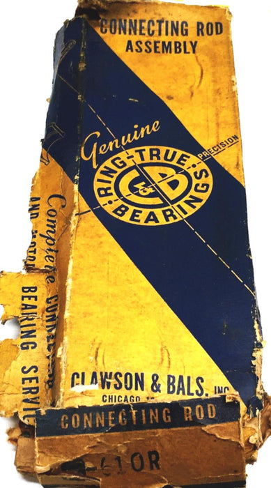 Clawson And Bals, Connecting Rod Assembly CB-610R NOS