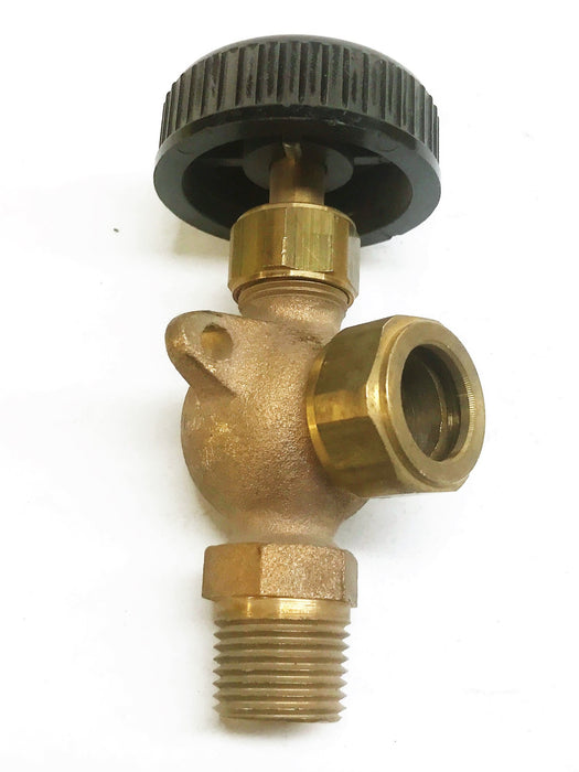 Consolidated Brass 5/8" Brass Water Shut Off Valve NOS