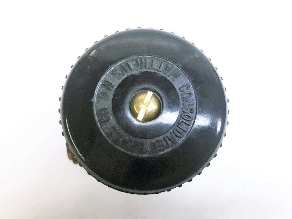 Consolidated Brass 5/8" Brass Water Shut Off Valve NOS