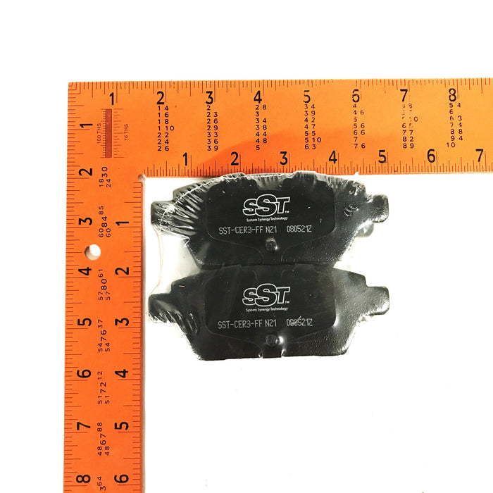 SST Raybestos Semi-Metallic Brake Pad Set D1161 NOS