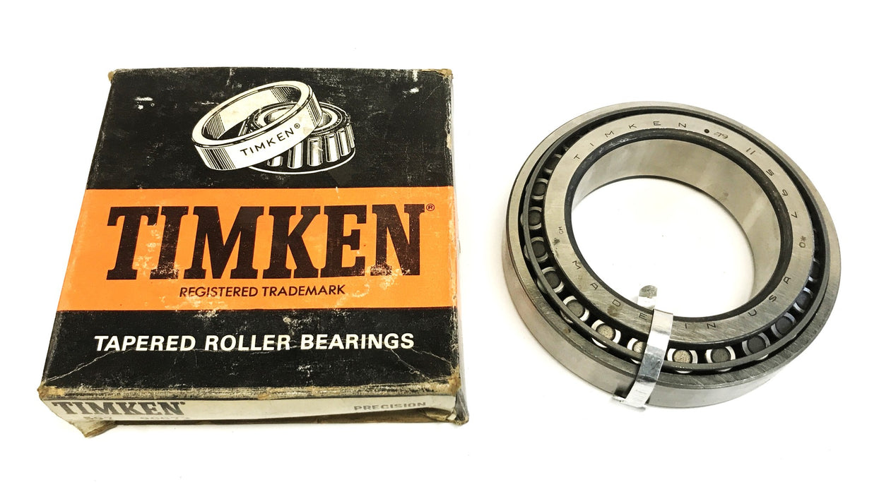 Timken Tapered Roller Bearing Cone and Cup Set 597-90072 NOS