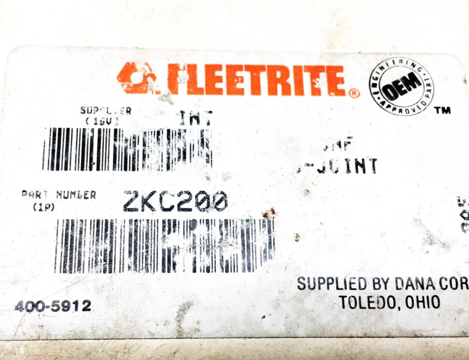 Fleetrite Universal Joint ZKC200 NOS