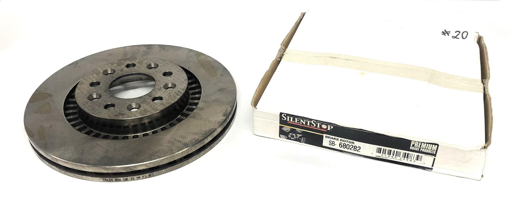 Silent Stop Front Brake Disc Rotor SB-680282 NOS
