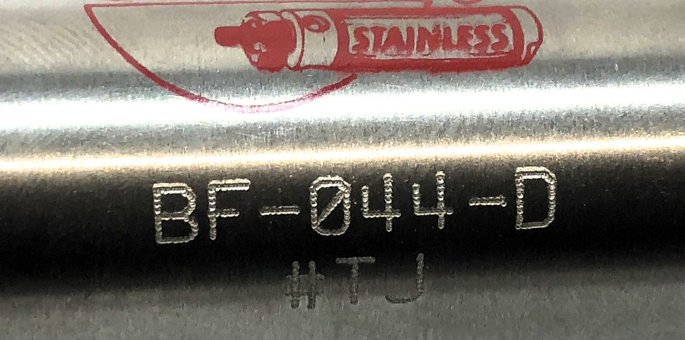 Bimba Stainless Pneumatic Cylinder BF-044-D NOS