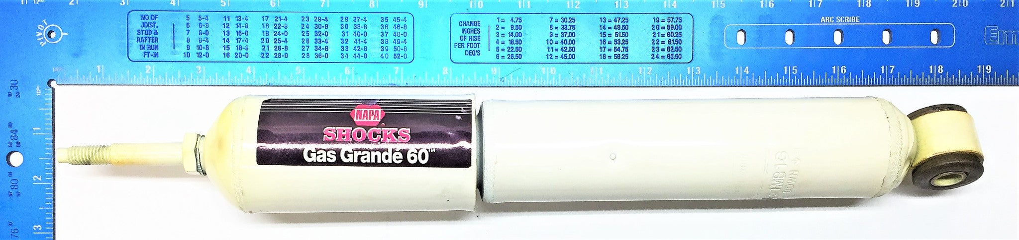 NAPA GRANDE 60 Gas Charged Shock Absorber 76729 NOS