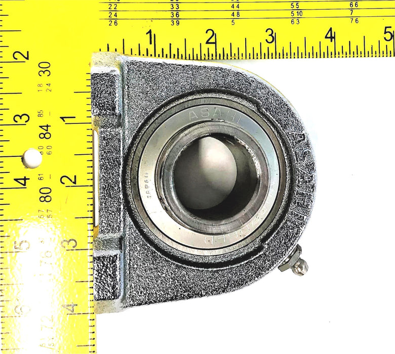 ASAHI TAPPED BASE PILLOW BLOCK(PA206) WITH BEARING(MUC206FD) MUCPA206FD NOS