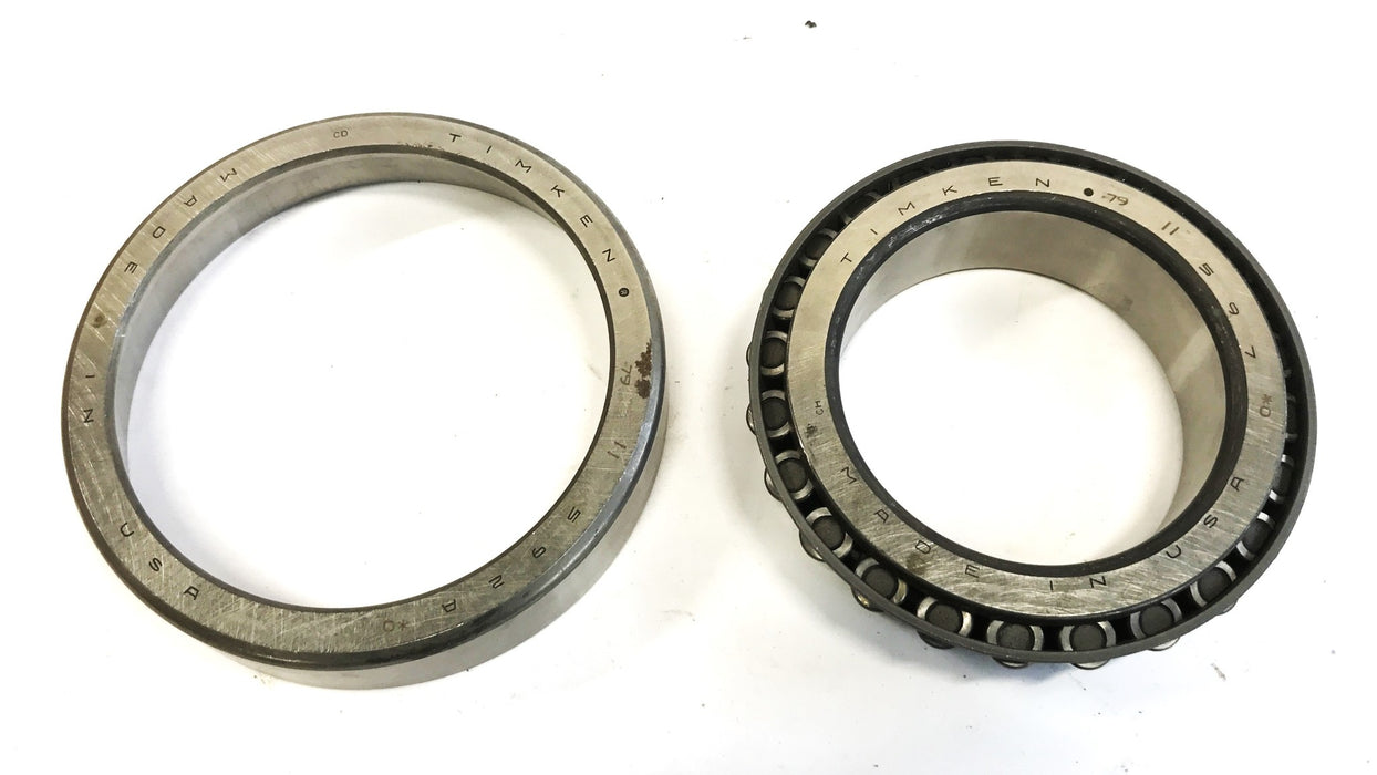 Timken Tapered Roller Bearing Cone and Cup Set 597-90072 NOS