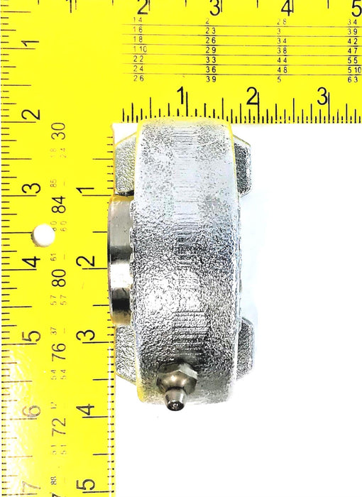 ASAHI TAPPED BASE PILLOW BLOCK(PA206) WITH BEARING(MUC206FD) MUCPA206FD NOS