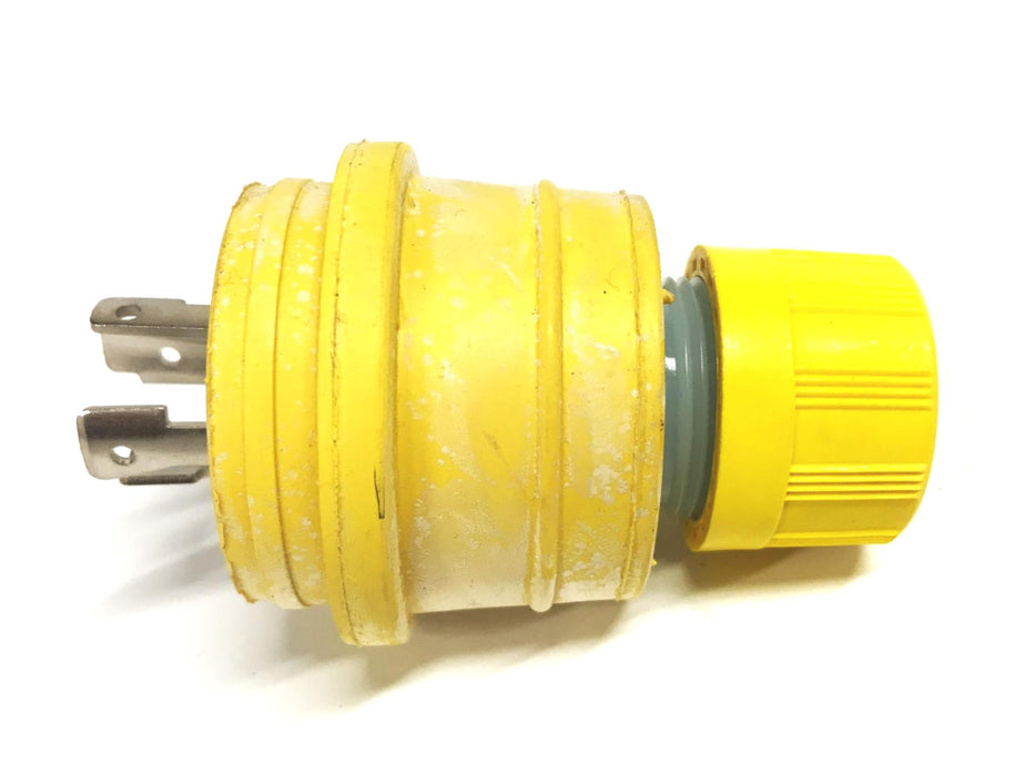 Woodhead Yellow Watertight Plug 1301470029 NOS