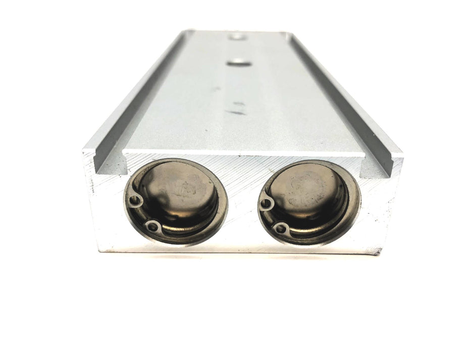 SMC Guided Pneumatic Cylinder W/ Some Dents CXSM20-100 NOS