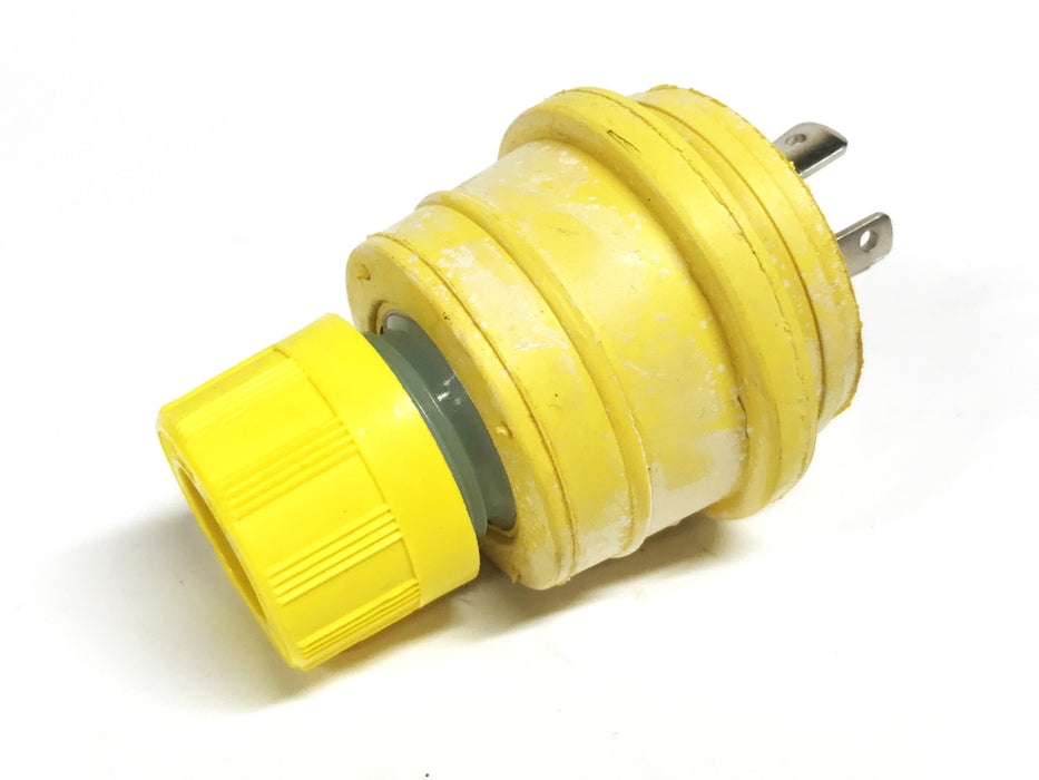 Woodhead Yellow Watertight Plug 1301470029 NOS