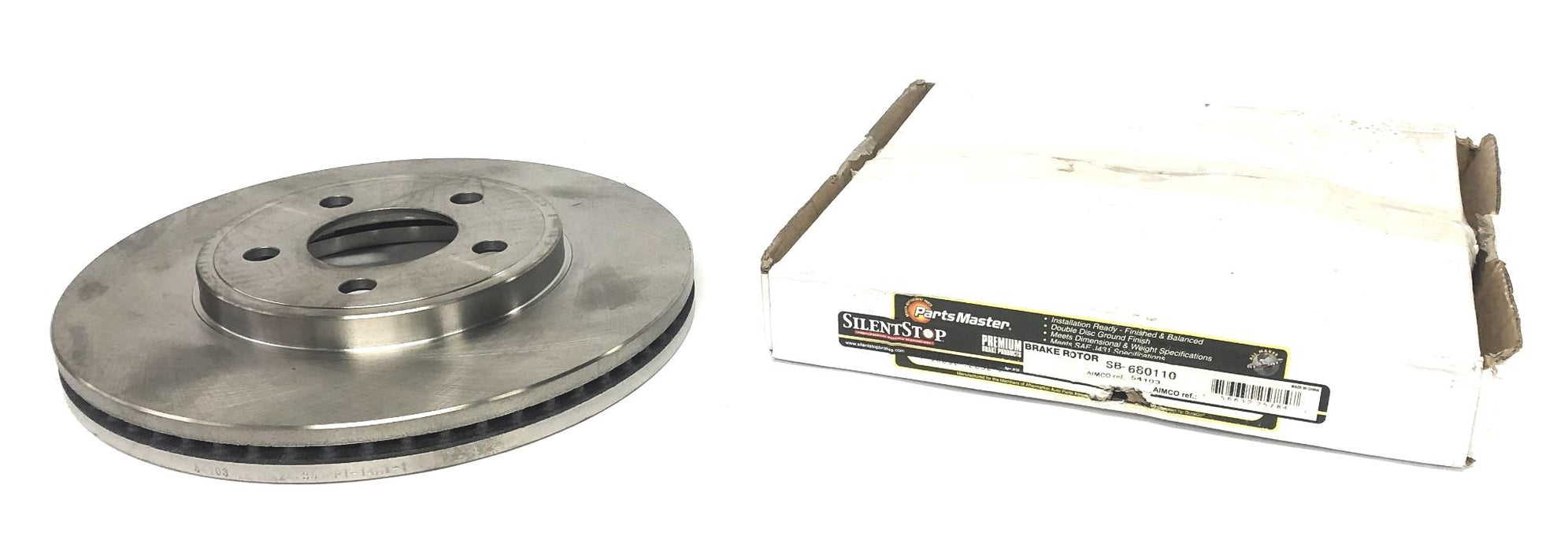 Silent Stop Front Brake Disc Rotor SB-680110 NOS