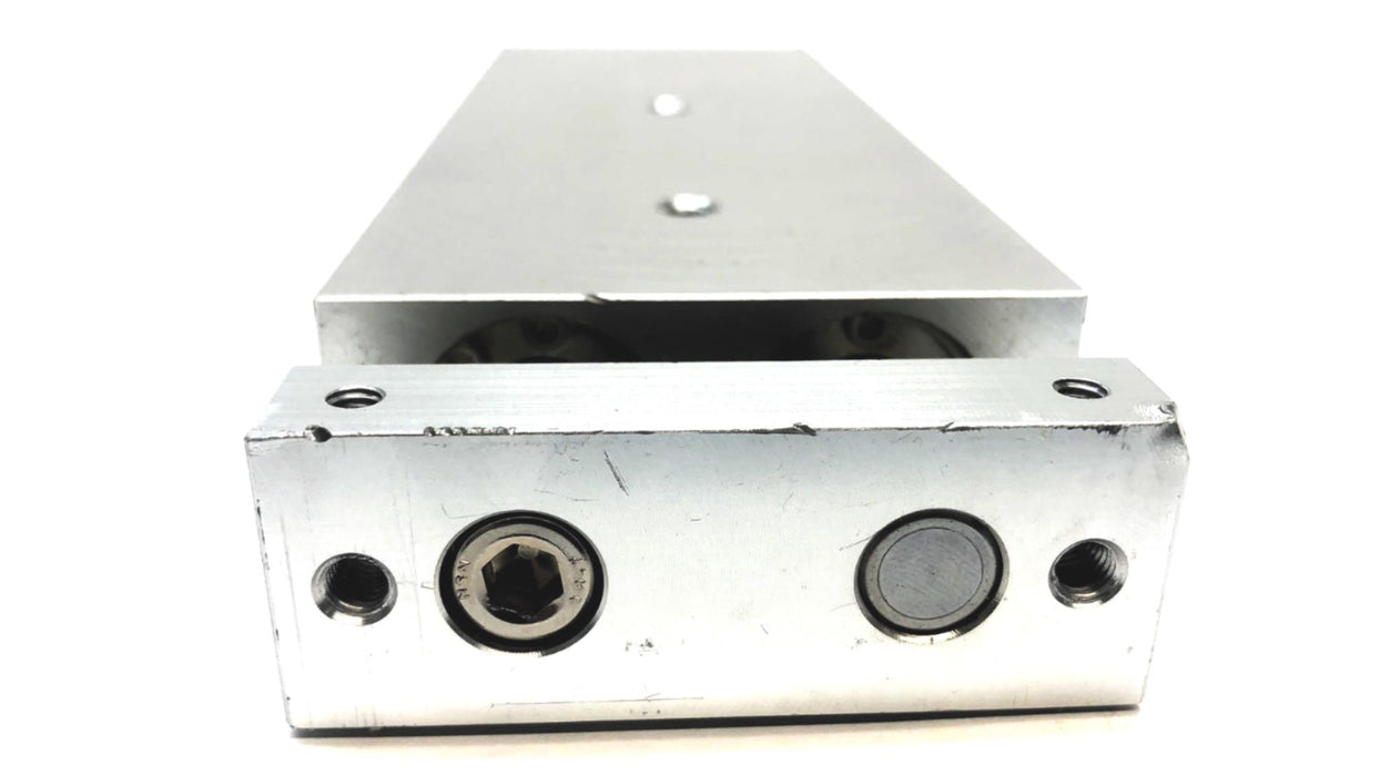SMC Guided Pneumatic Cylinder W/ Some Dents CXSM20-100 NOS