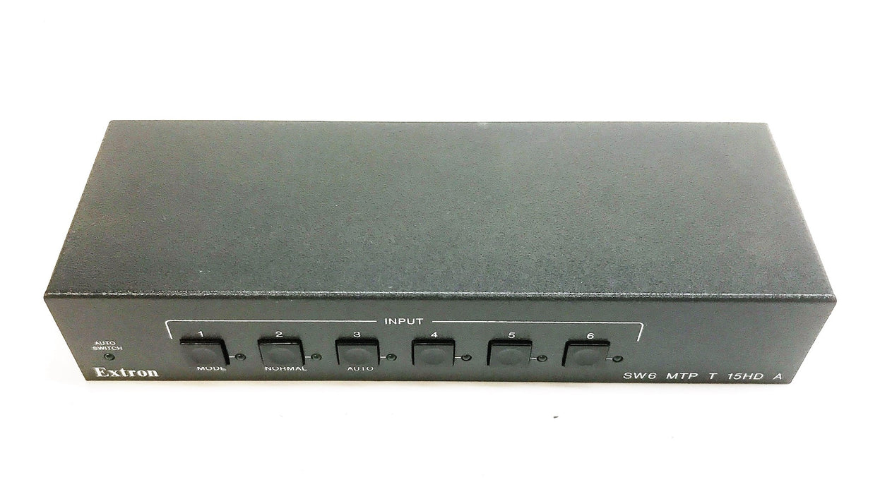 Extron 6-Port Switcher Box SW6-MTP-T-15HD-A USED