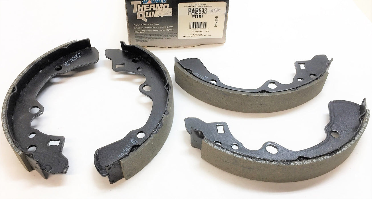 WAGNER Thermo-Quiet Premium Brake Shoe Set WEB593 NOS
