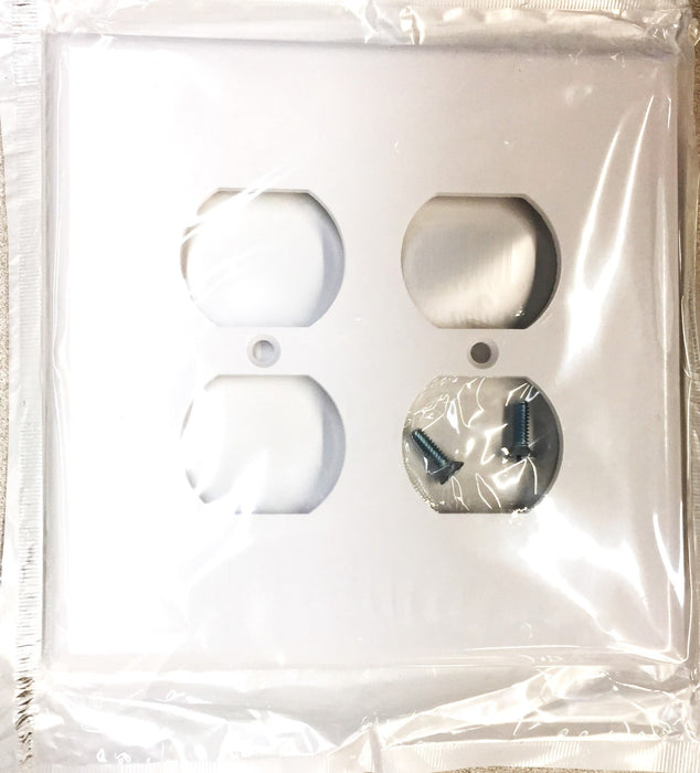 Leviton Smooth White 4-Gang Wall Plate 88116 [Lot of 25]NOS