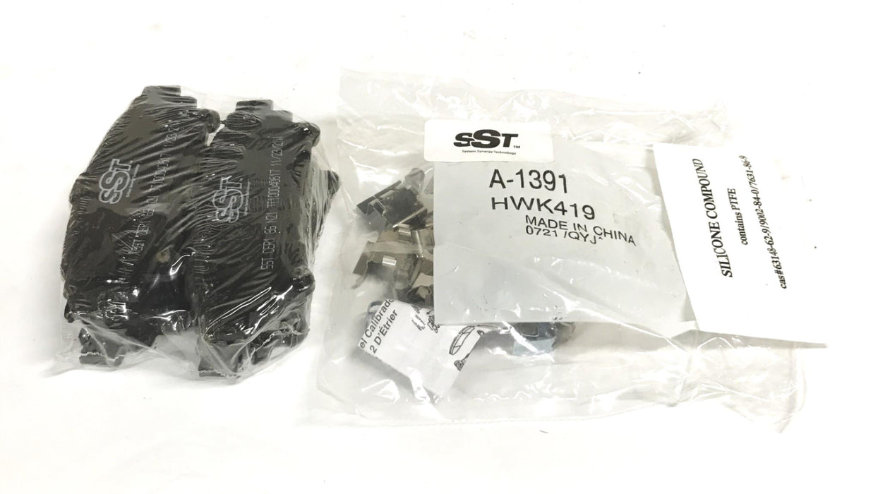 SST Raybestos Semi-Metallic Brake Pad Set D1391C NOS