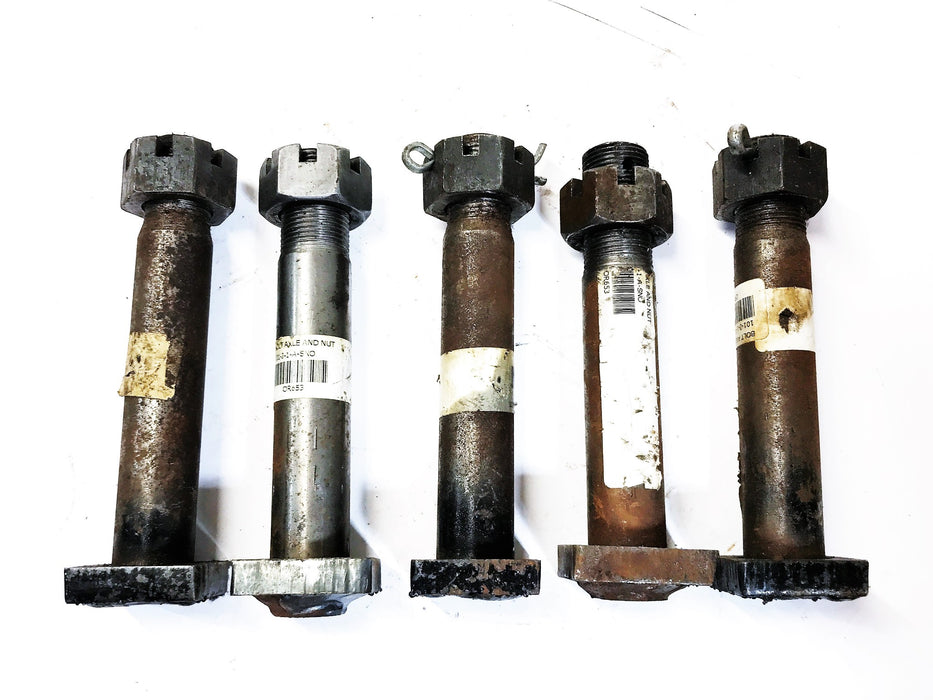 Unbranded Axle Bolt and Nut Set OR653 [Lot of 5] NOS