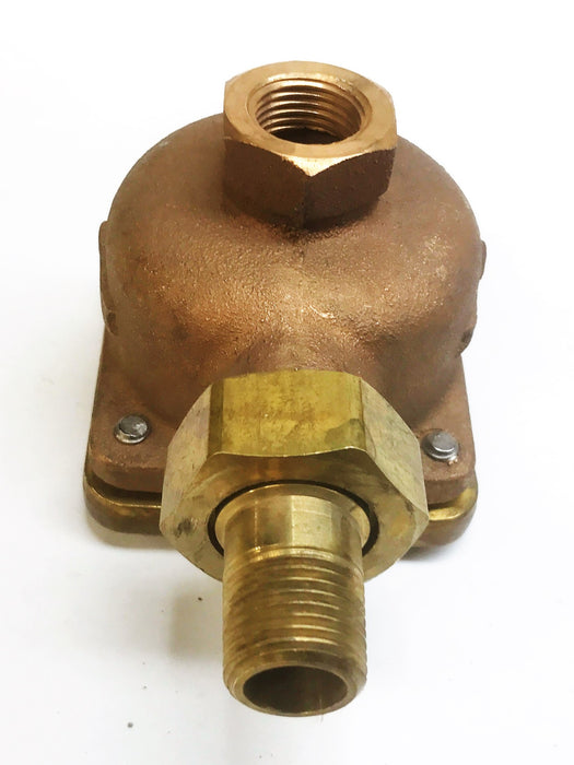 Webster 9/16" Brass Processed Steam Control Valve 782-3 NOS