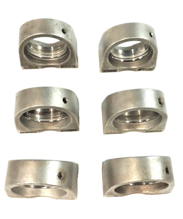 IPTCI TAPPED PILLOW BLOCK HOUSING [LOT OF 6] (SPA205) USED