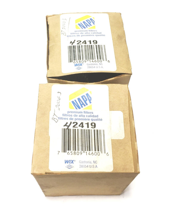 Napa Gold Air Filter 2419 [Lot of 2] NOS