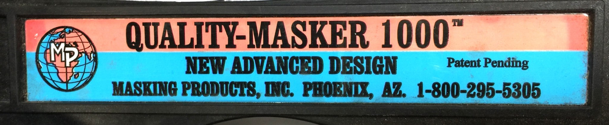 Masking Products Corp. Quality-Masker 1000 with 12" Cutting Blade 475331 NOS