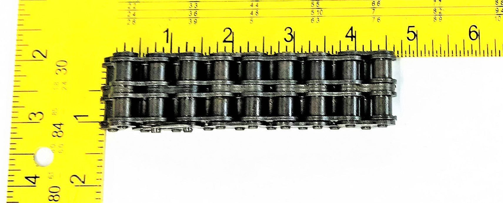 HITACHI 18T STAINLESS STEEL DOUBLE COUPLING CHAIN (CC4018) USED