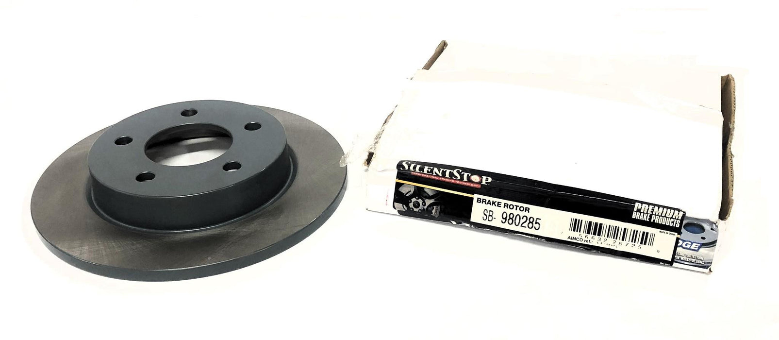 Silent Stop Rear Brake Disc Rotor SB-980285 NOS