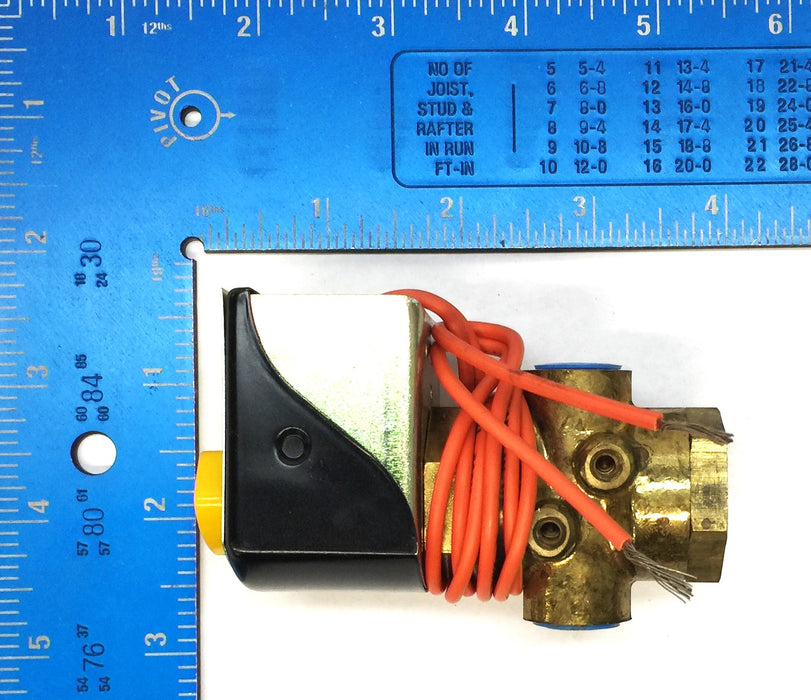 Parker Gold Ring 1/4" x 3/32" Complete Valve 04F30O2106ABFGC05 NOS