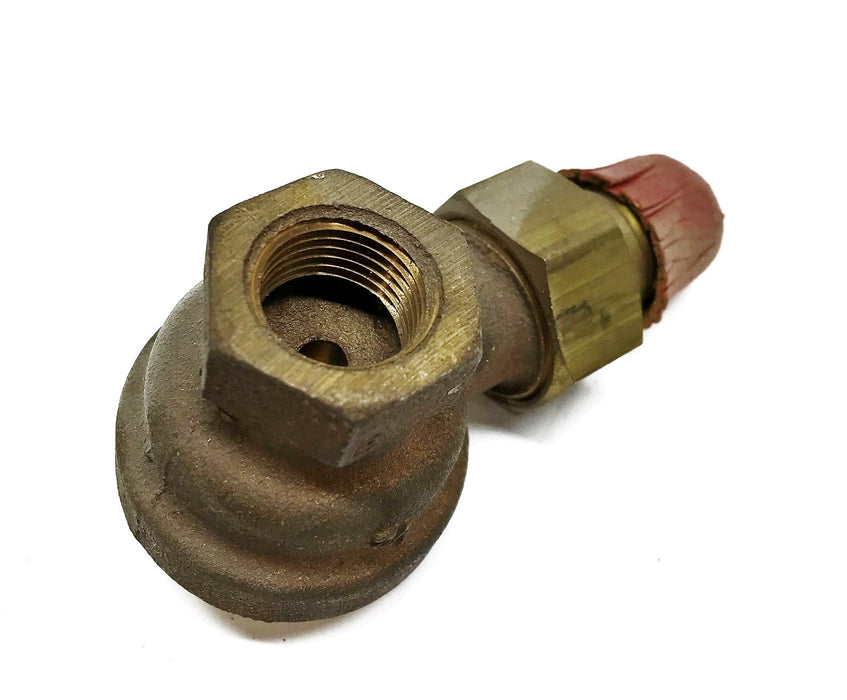 Sarco 1/2" Bronze Radiator Steam Cap T25 NOS