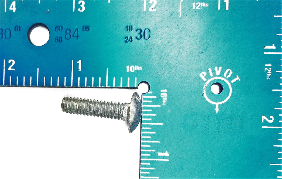 Dolphin Bolt and Screw 1/4 X 1" Plated Carriage Bolt 5306-01 (100pcs.) NOS