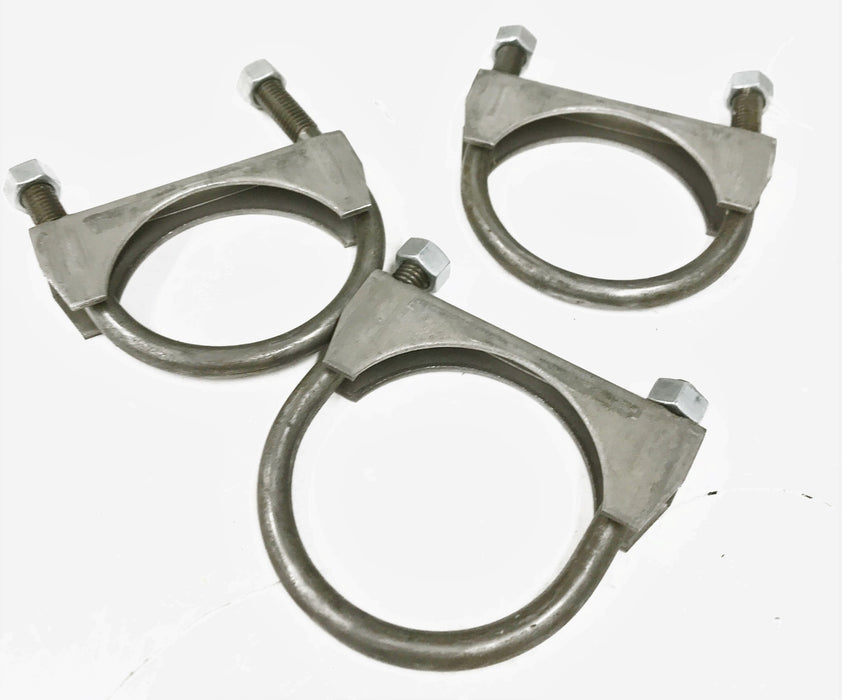 Unbranded 2-1/2" Exhaust Clamp H212 [Lot of 3] NOS