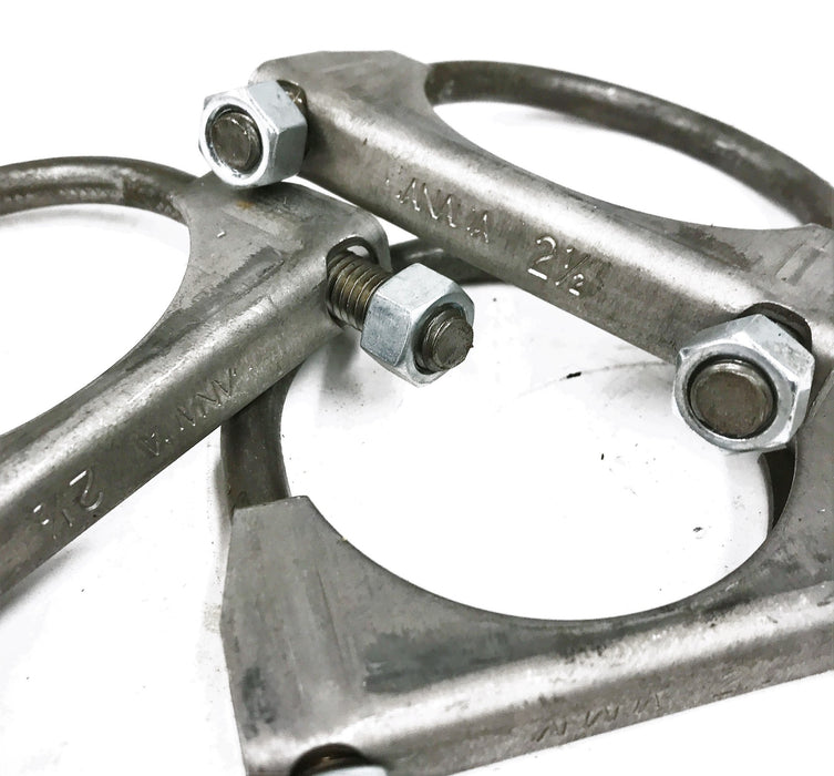 Unbranded 2-1/2" Exhaust Clamp H212 [Lot of 3] NOS