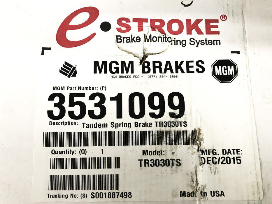 thumbnail image 2 of 3030 Tandem Spring Brake Assembly - Heavy Duty Air Brake Chamber Replacement 2 of 4