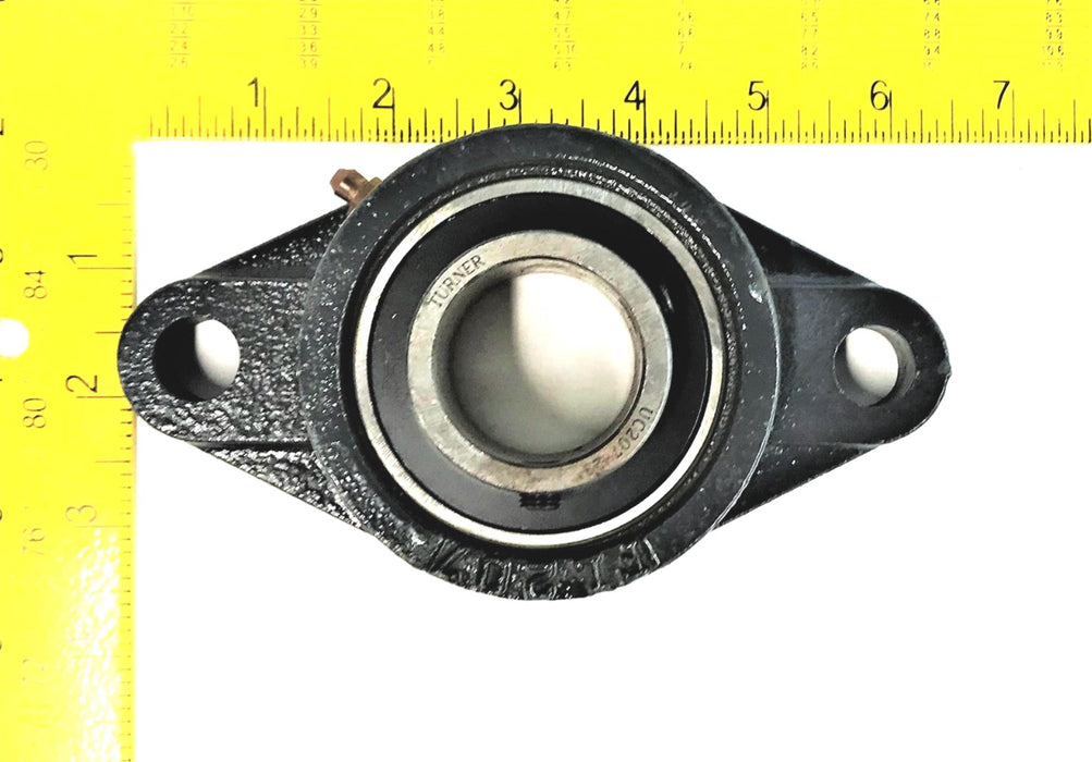 TURNER BEARING UNIT WITH 2 BOLT FLANGE [LOT OF 2] (UCFL207-23) NOS