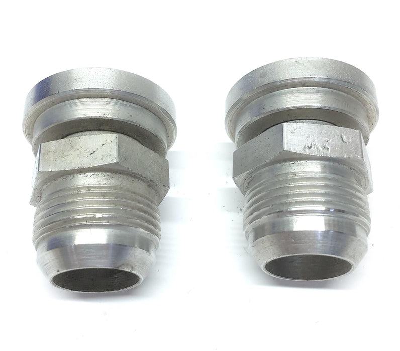 Gates Stainless Straight Adapter 86786 [Lot of 2] NOS
