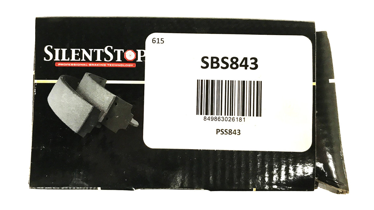 Silent Stop Ultra-Quiet Brake Shoe Set SBS843 NOS