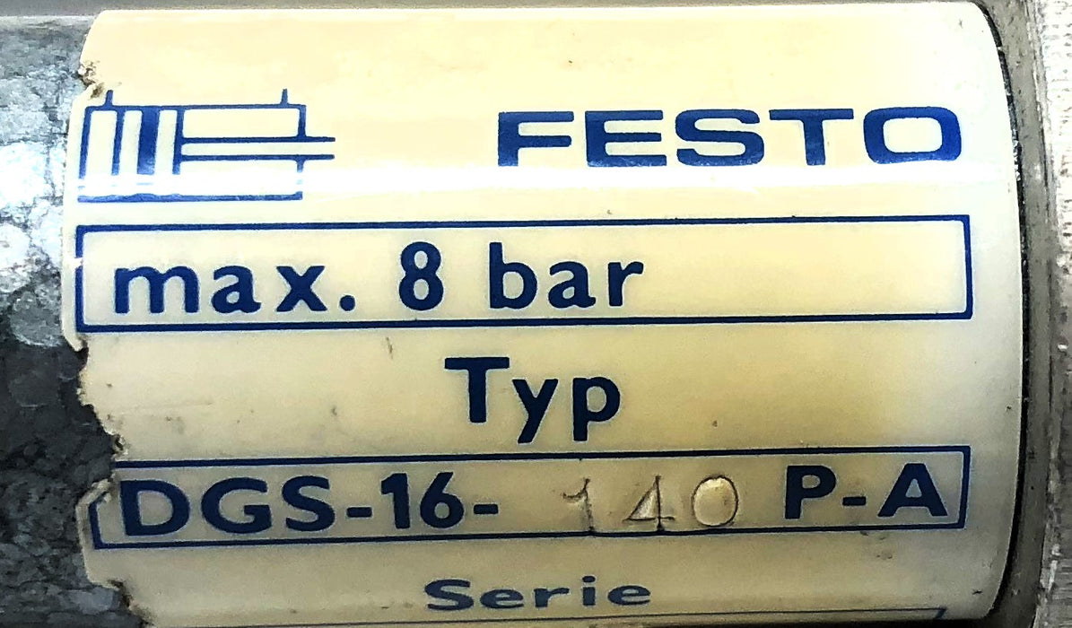 Festo Pneumatic Cylinder DGS-16-140-P-A NOS
