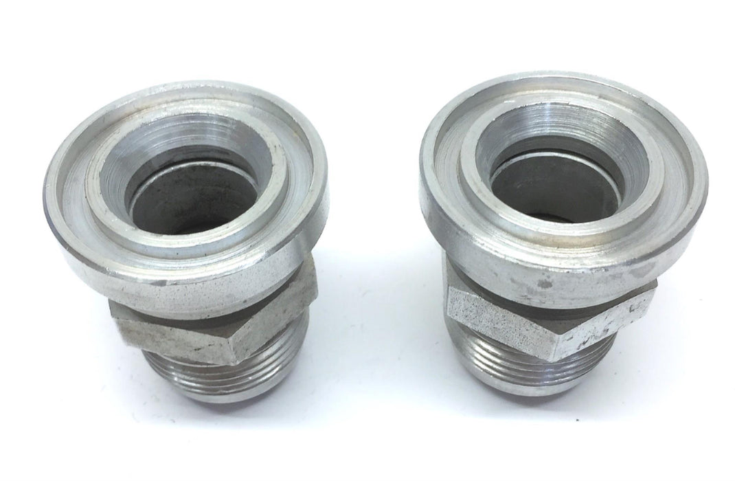 Gates Stainless Straight Adapter 86786 [Lot of 2] NOS