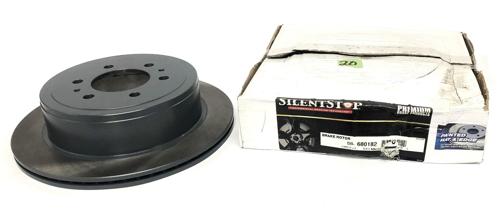 Silent Stop Rear Brake Disc Rotor SB-680182 NOS