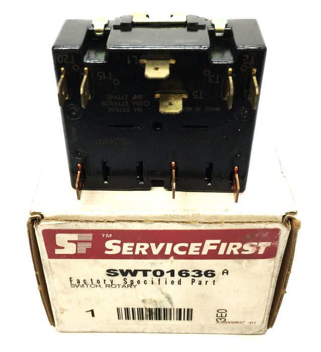 ServiceFirst Rotary Switch SWT01636 NOS