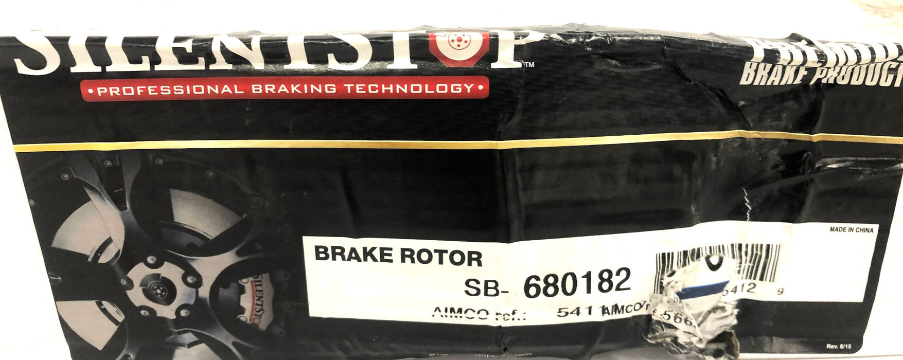Silent Stop Rear Brake Disc Rotor SB-680182 NOS