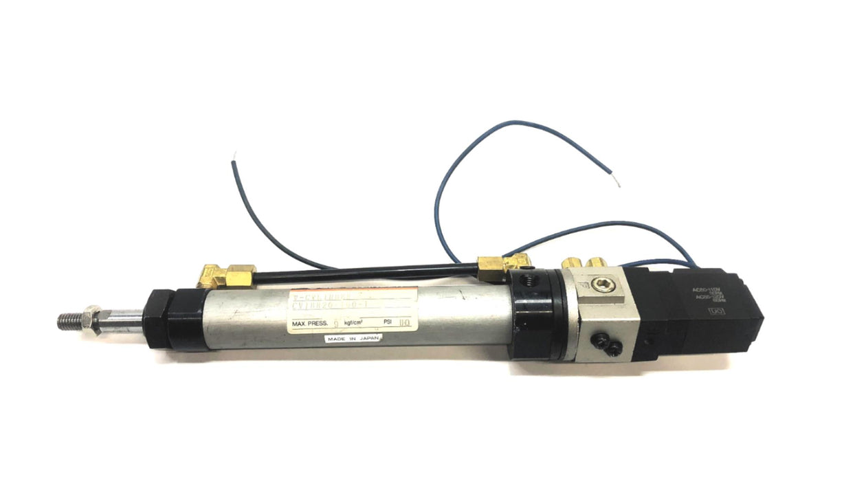 SMC Pneumatic Cylinder W/ Valve CV1BN20-100-1 NOS